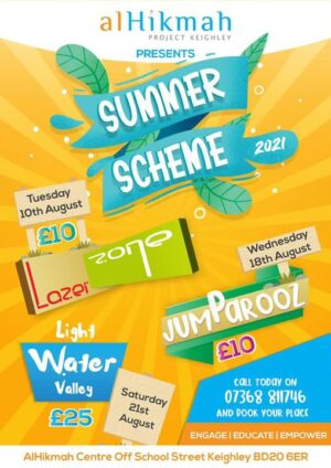 Youth Club – Summer Scheme
